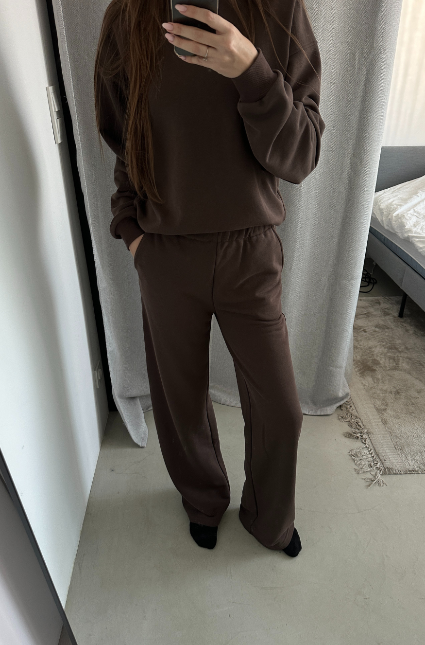 Meg sweatpants chocolate