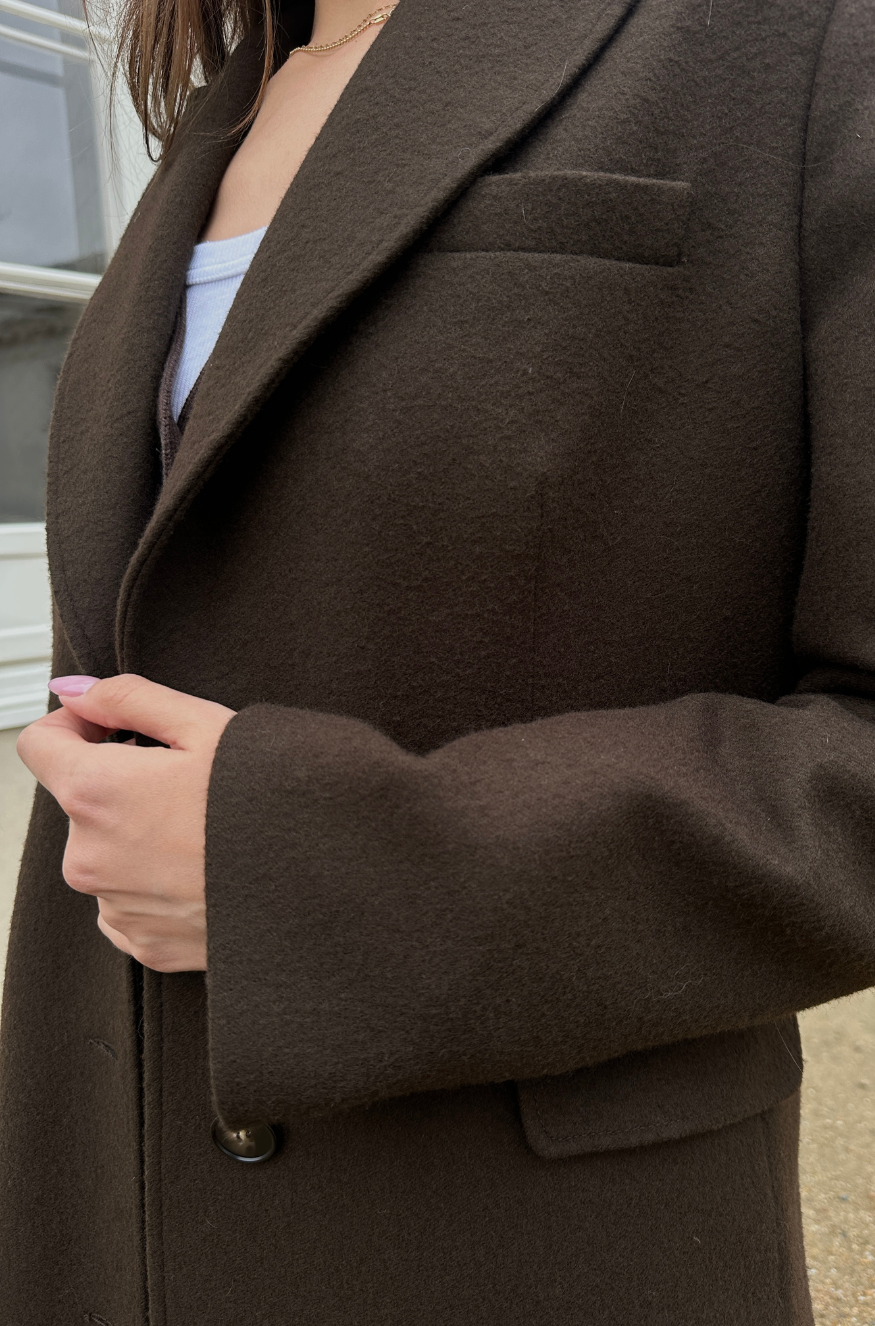 PRE-ORDER Płaszcz Lumo brązowy