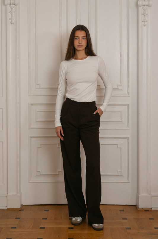 Spodnie Noemi espresso