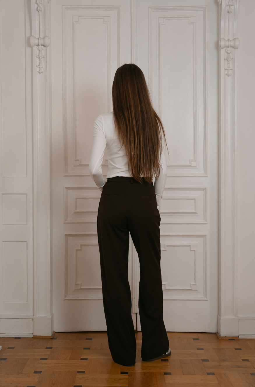 Spodnie Noemi espresso