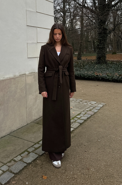 PRE-ORDER Płaszcz Lumo brązowy