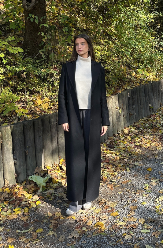 PRE-ORDER Płaszcz Lumo czarny