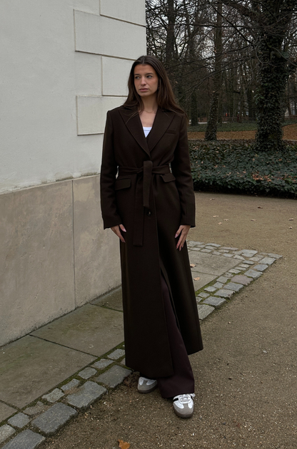 PRE-ORDER Płaszcz Lumo brązowy