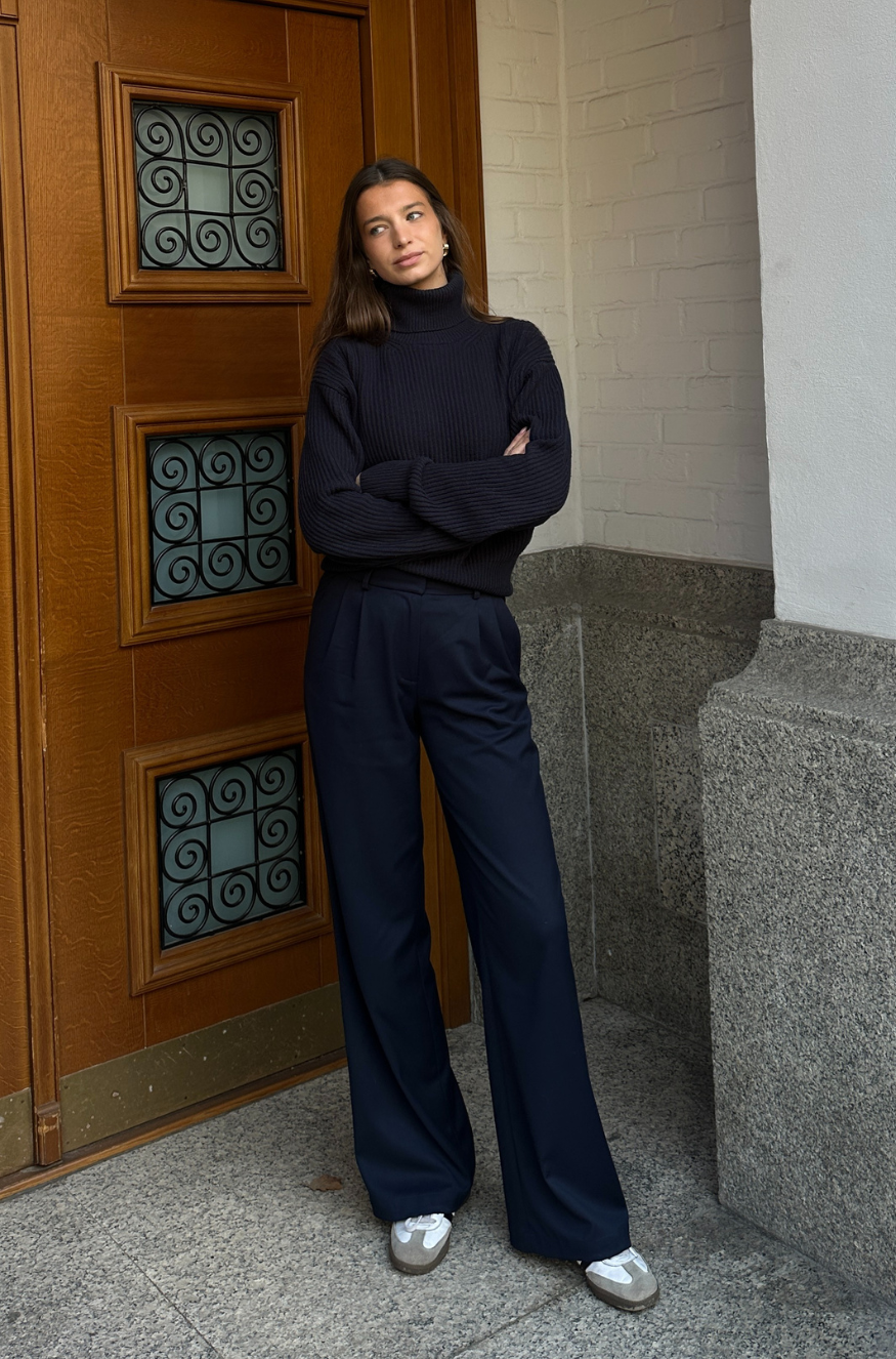 Spodnie Noemi granatowy